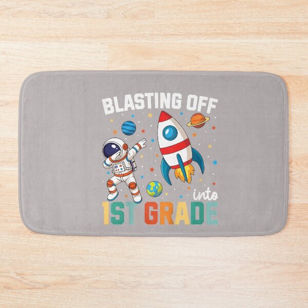 Item preview, Blasting Off Into 1st Grade Boys First Day First Grade Kids designed and sold by mjohnson9.