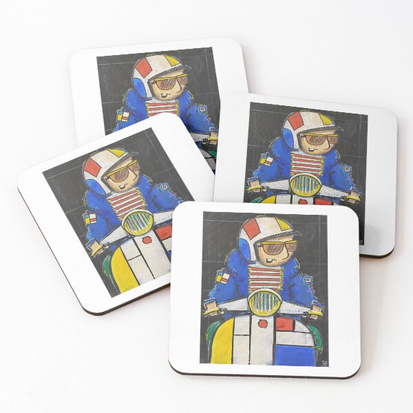 Item preview, Classic Scooter | Retro Scooter Riders | Scooterist, Retro Mod Inspired Art designed and sold by GWARTGB.