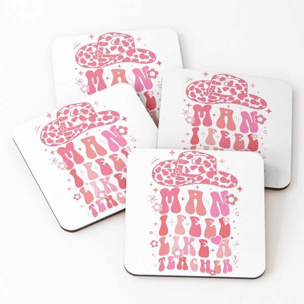 Item preview, Man I Feel Like A Teacher Shirt Pink Cowgirl Western Teacher designed and sold by Yellowriversss.