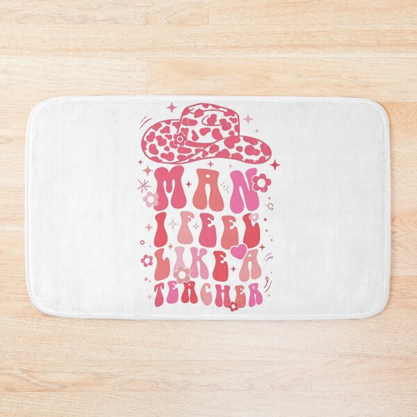 Item preview, Man I Feel Like A Teacher Shirt Pink Cowgirl Western Teacher designed and sold by Yellowriversss.