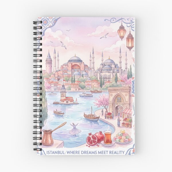 Item preview, Istanbul Watercolor Bosphorus designed and sold by Aminlazir.