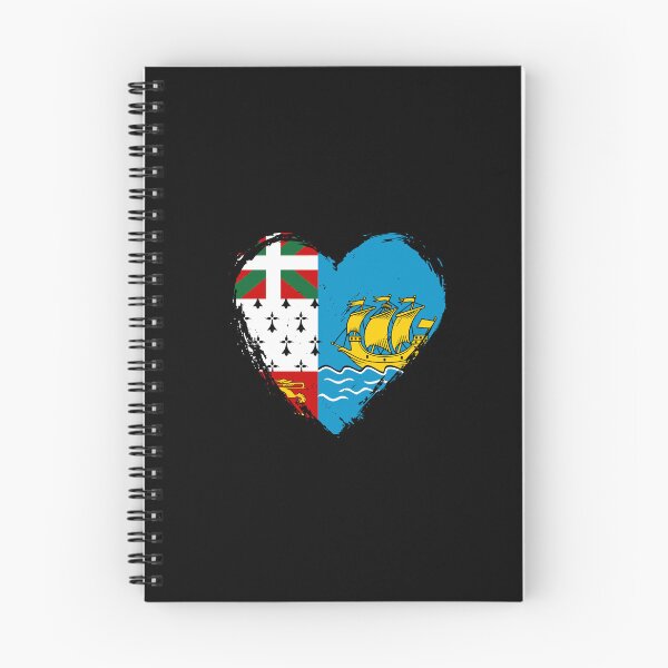 Item preview, Distressed Saint Pierre And Miquelon Flag Heart PM designed and sold by shitpostee.