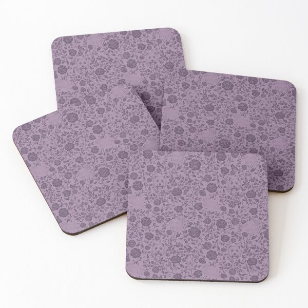 Item preview, West Highland White Terrier Floral Pattern | Elegant Botanical Dog Design Purple designed and sold by WildLakePatterns.