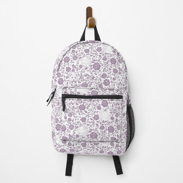 Item preview, West Highland White Terrier Floral Pattern | Elegant Botanical Dog Design Lavender designed and sold by WildLakePatterns.
