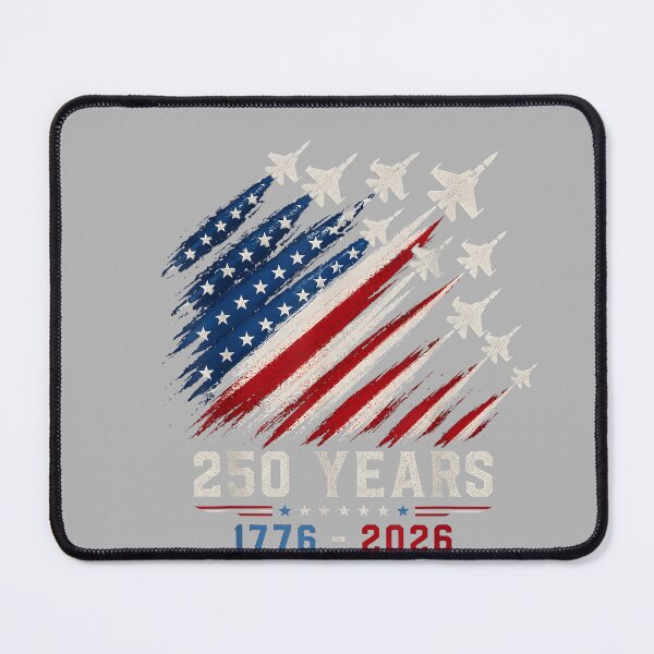 Item preview, 250 Years Anniversary USA Fighter Jet 4th of July Patriotic designed and sold by GreggRoss.