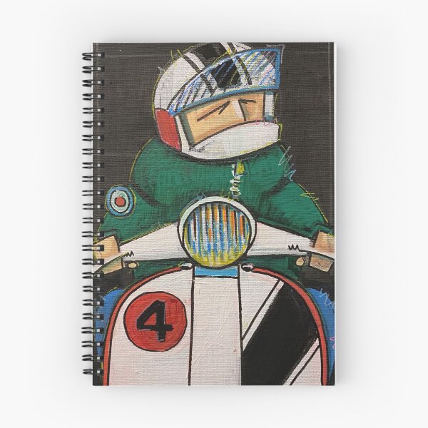 Item preview, Copy of Classic Scooter | Retro Scooter Riders | Scooterist, Retro Mod Inspired Art designed and sold by GWARTGB.