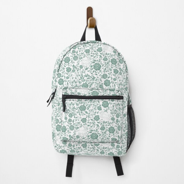 Item preview, West Highland White Terrier Floral Pattern | Elegant Botanical Dog Design Green designed and sold by WildLakePatterns.