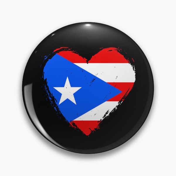 Item preview, Distressed Puerto Rico Flag Heart PR designed and sold by shitpostee.