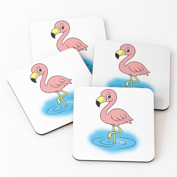 Item preview, Charming Baby Flamingo in Puddle designed and sold by gustavomarlo15.
