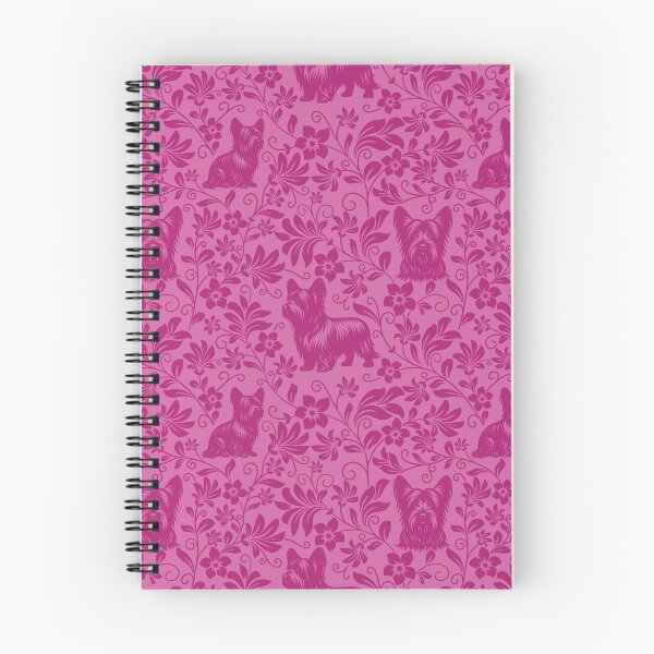 Item preview, Skye Terrier Floral Pattern | Elegant Botanical Dog Design Pink designed and sold by WildLakePatterns.