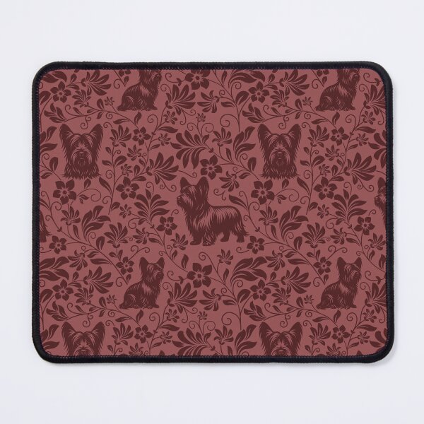 Item preview, Skye Terrier Floral Pattern | Elegant Botanical Dog Design Red designed and sold by WildLakePatterns.