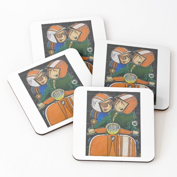 Item preview,  Classic Scooter | Retro Scooter Riders | Scooterist, Retro Mod Inspired Art designed and sold by GWARTGB.