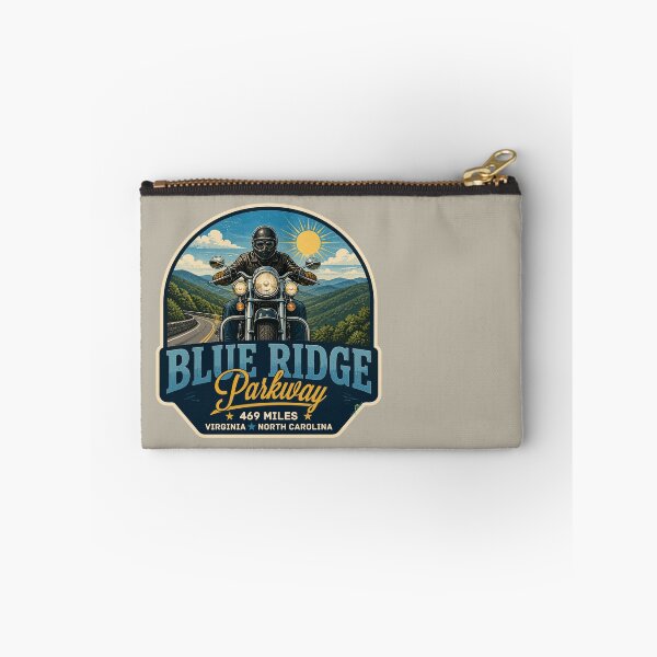 Item preview, Blue Ridge Parkway Virginia North Carolina USA Motorcycle Sticker TShirt 02 designed and sold by OuterShellUK.