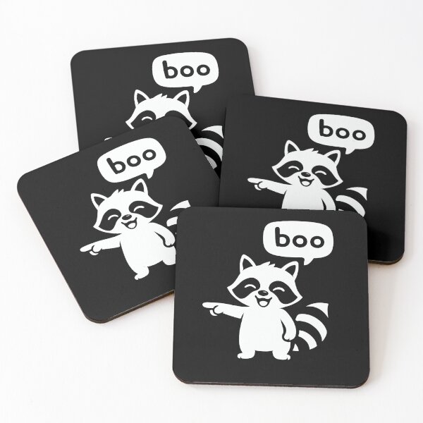 Item preview, Funny Raccoon Saying Boo — Sassy Pointing Meme Design designed and sold by Gravy-tee07.