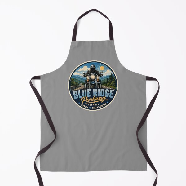 Item preview, Blue Ridge Parkway Virginia North Carolina USA Motorcycle Sticker TShirt 03 designed and sold by OuterShellUK.