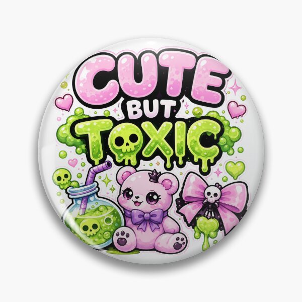 Artikelvorschau, Niedlich, aber giftig | Kawaii-Goth-Sticker entworfen und verkauft von allisAlie.
