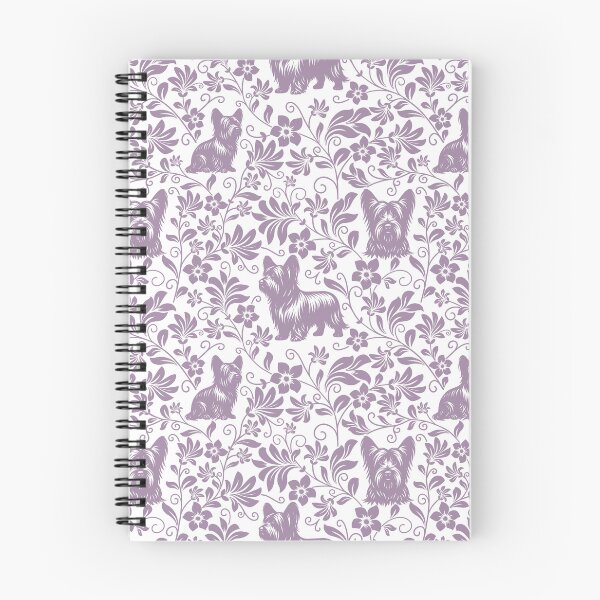 Item preview, Skye Terrier Floral Pattern | Elegant Botanical Dog Design Lavender designed and sold by WildLakePatterns.