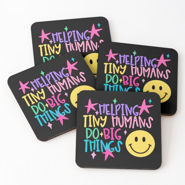 Item preview, Helping Tiny Humans Do Big Things Teacher Back to School designed and sold by peachlovey.