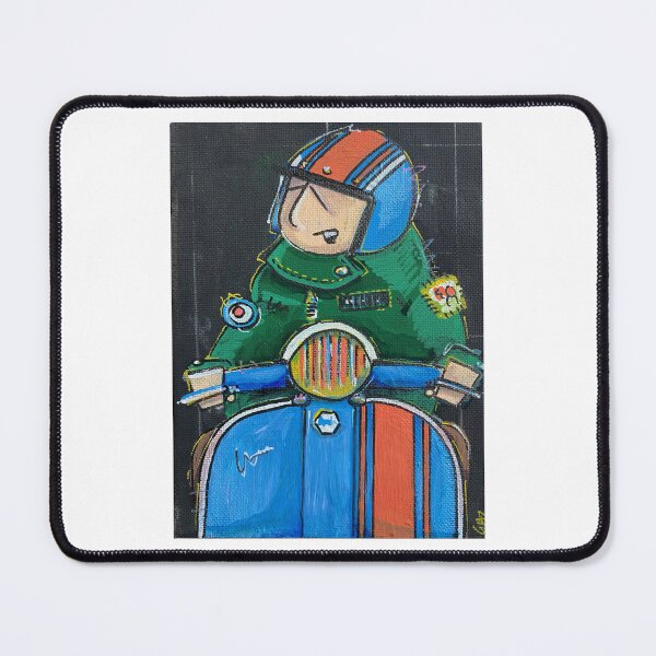 Item preview, Classic Scooter | Retro Scooter Riders | Scooterist, Retro Mod Inspired Art designed and sold by GWARTGB.