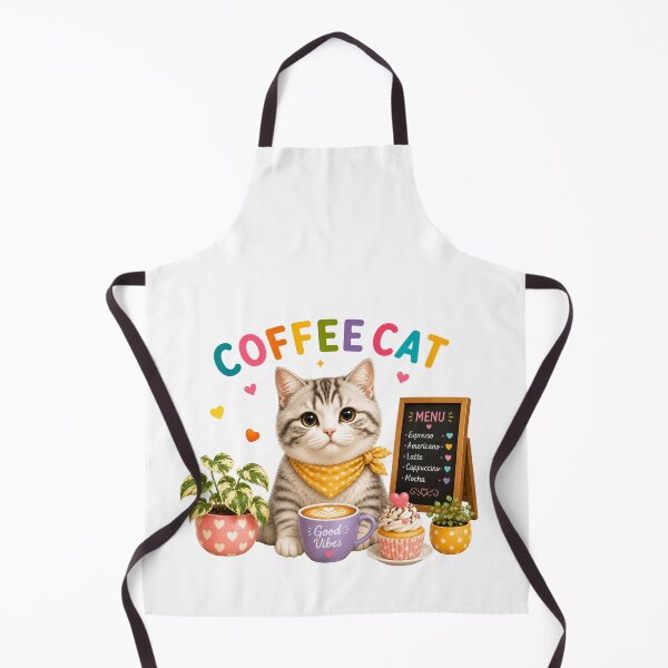 Item preview, Cute Tabby Coffee Cat Latte | Kawaii Cat Coffee Lover Gift designed and sold by Nicha Studio.