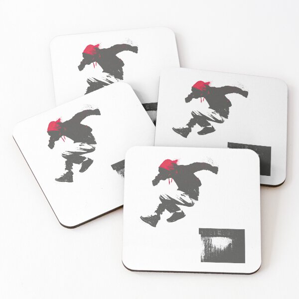 Item preview, Smooth Parkour Wall Vault Urban Stencil Action Art designed and sold by EdvvinStudios.