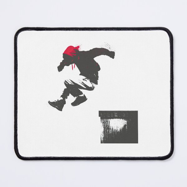 Item preview, Smooth Parkour Wall Vault Urban Stencil Action Art designed and sold by EdvvinStudios.