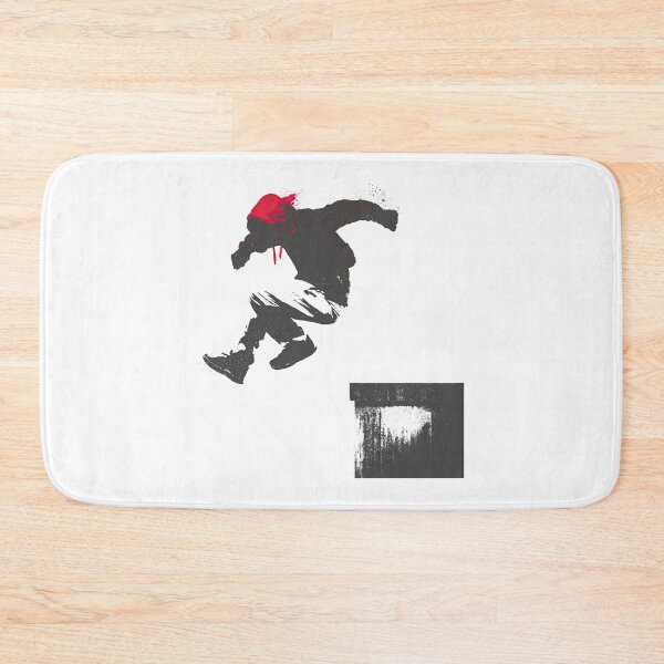 Item preview, Smooth Parkour Wall Vault Urban Stencil Action Art designed and sold by EdvvinStudios.