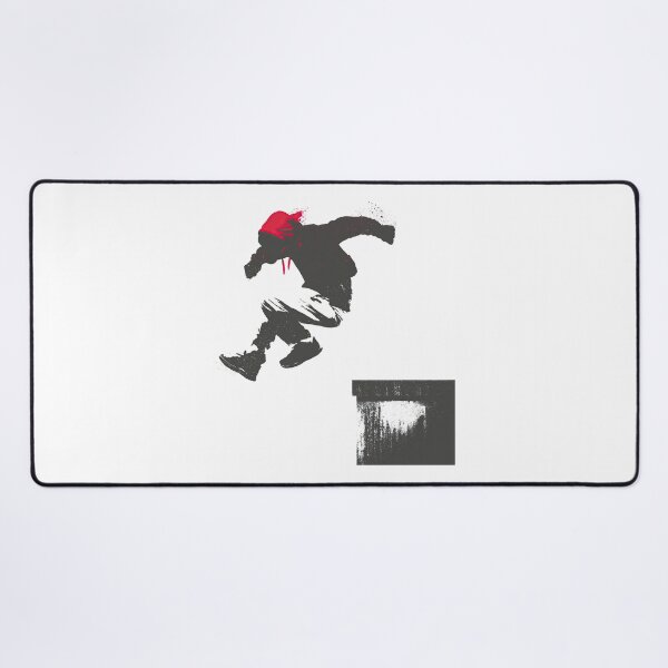 Item preview, Smooth Parkour Wall Vault Urban Stencil Action Art designed and sold by EdvvinStudios.