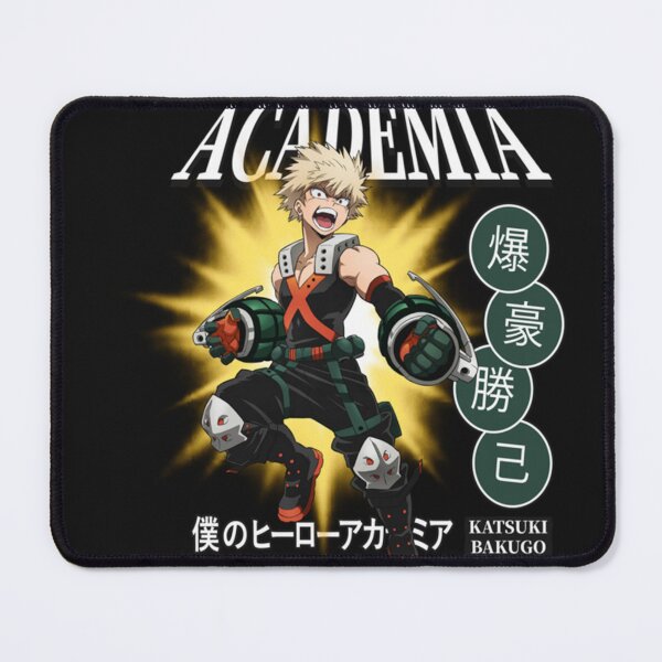 Item preview, MHA Katsuki Bakugo Burst with Icons Anime designed and sold by abbeynjrbat.