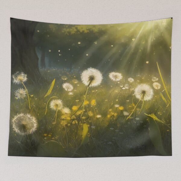 Item preview, Dandelions in the Morning Light designed and sold by Sobucca.