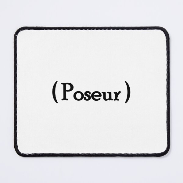 Item preview, Iconic Label - "Poseur" Black Lettering designed and sold by cousinbessie.