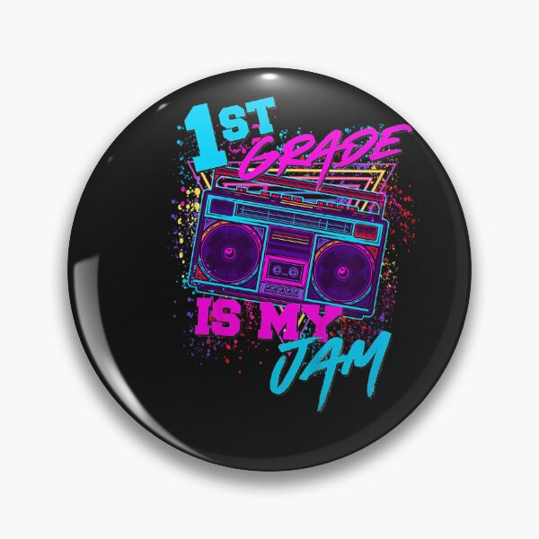 Item preview, 1st Grade is My Jam Vintage 80s 80's Teacher Student Retro designed and sold by FrankIsabel.