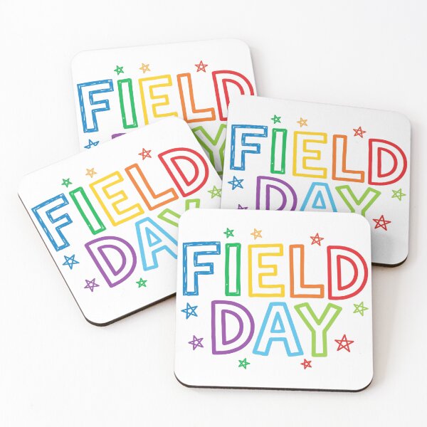 Item preview, Field Day Rainbow Varsity Outline Fun School Stars designed and sold by Yellowriversss.