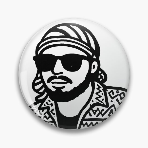 Item preview, ​Cool Cool Man Portrait Line Art Illustration designed and sold by MandalasLovers.
