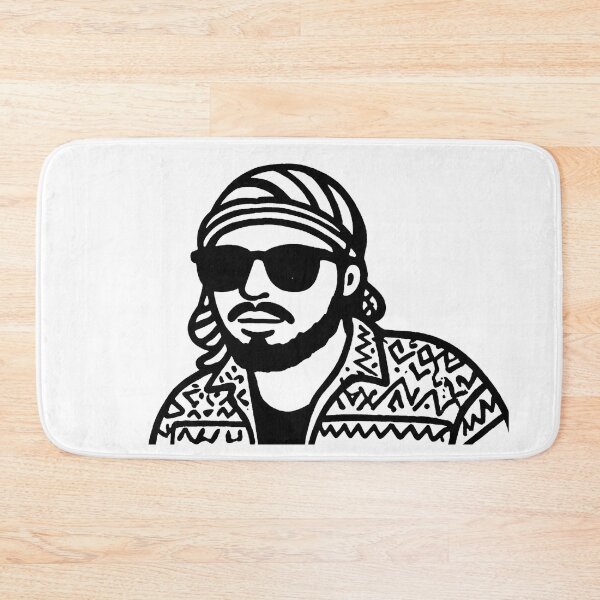 Item preview, ​Cool Cool Man Portrait Line Art Illustration designed and sold by MandalasLovers.