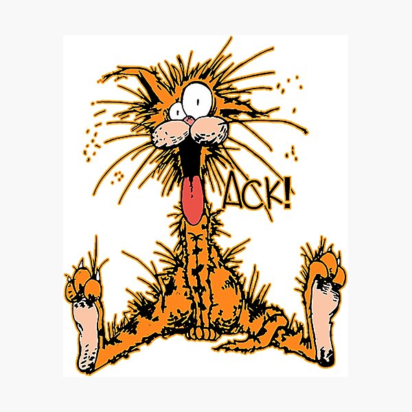 Item preview, of Funny Bill The Cat designed and sold by WayneSchaefe.