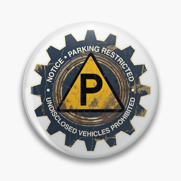 Item preview, No Parking Restricted Gear Decal designed and sold by octozap.