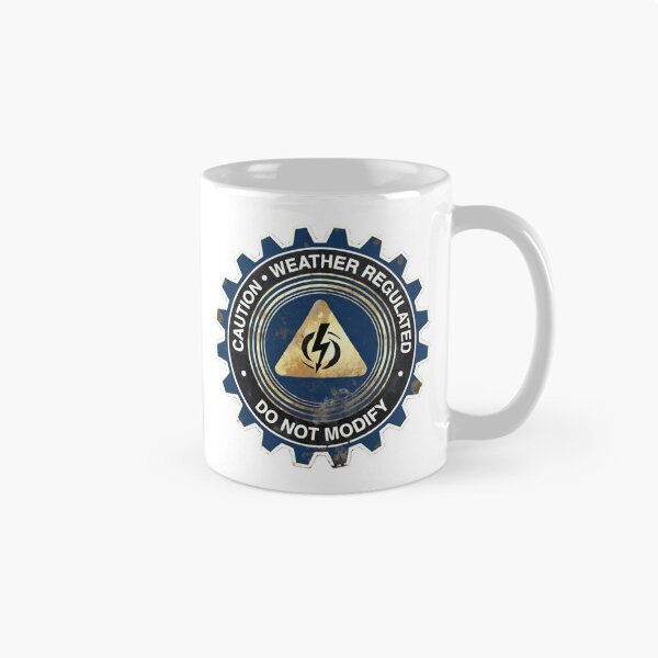 Item preview, Industrial Weather Station Gear Decal designed and sold by octozap.