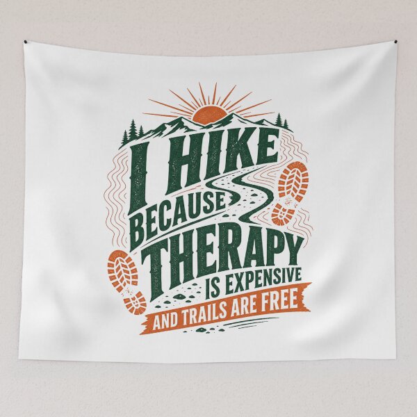 Item preview, Midlife Hiking Friends Retro Trail Club Design designed and sold by JansenGS.
