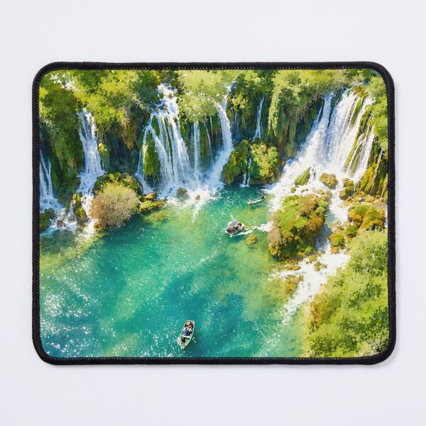 Item preview, Kravica Waterfall designed and sold by HOMETOWN86.