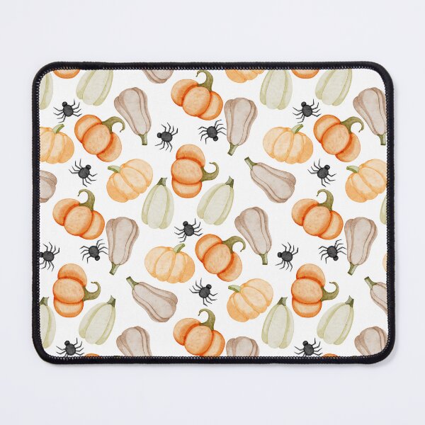 Item preview, Cute Watercolor Pumpkins and Spiders Halloween Pattern designed and sold by svitlaarty.