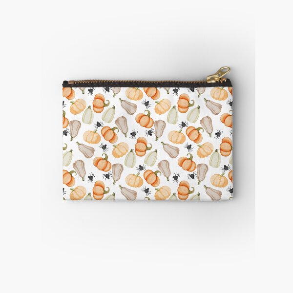 Item preview, Cute Watercolor Pumpkins and Spiders Halloween Pattern designed and sold by svitlaarty.