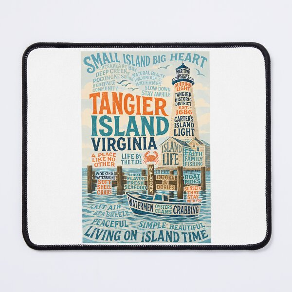 Item preview, Tangier Island Virginia Chesapeake Bay Maritime Heritage designed and sold by nsnindh.