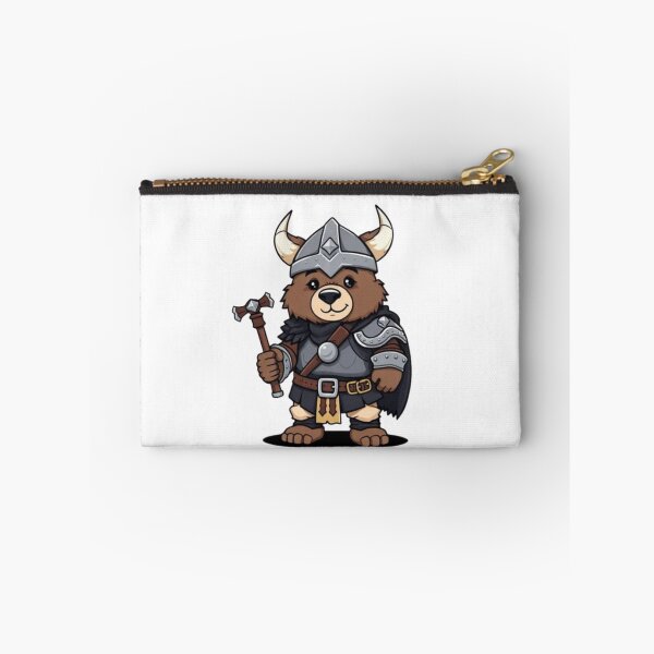 Item preview, Cute Viking Bear Warrior Fantasy Medieval Cartoon Design designed and sold by Ayymann21.