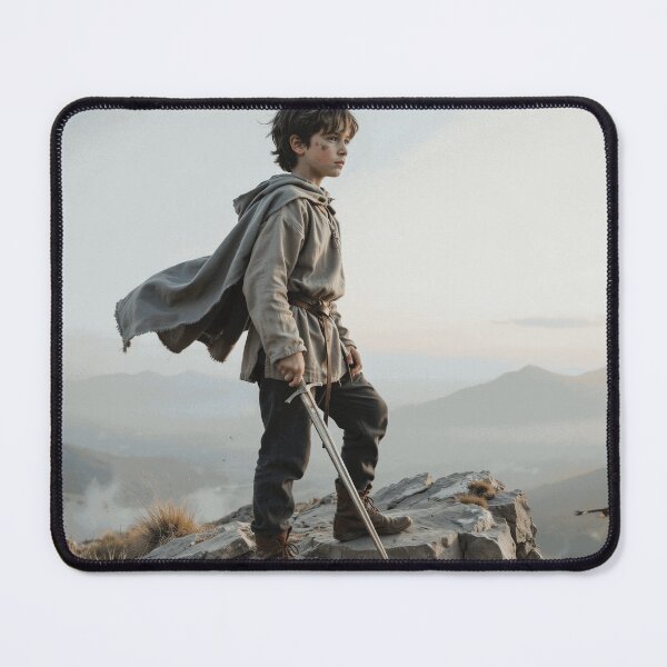 Item preview, Young Wanderer on the Mountain Summit designed and sold by MaelyDAREN.