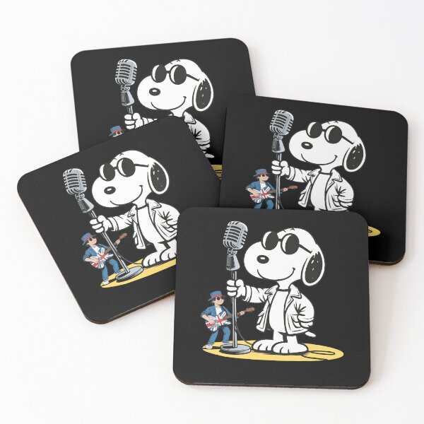 Item preview, Musician Beagle with Mic and Union Jack Player designed and sold by PaulaWo.