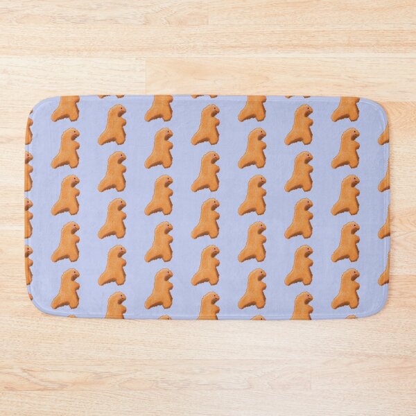 Item preview, T-Rex Dino Nugget with Cute Face: Nostalgic Food Illustration designed and sold by Designs By Amber.