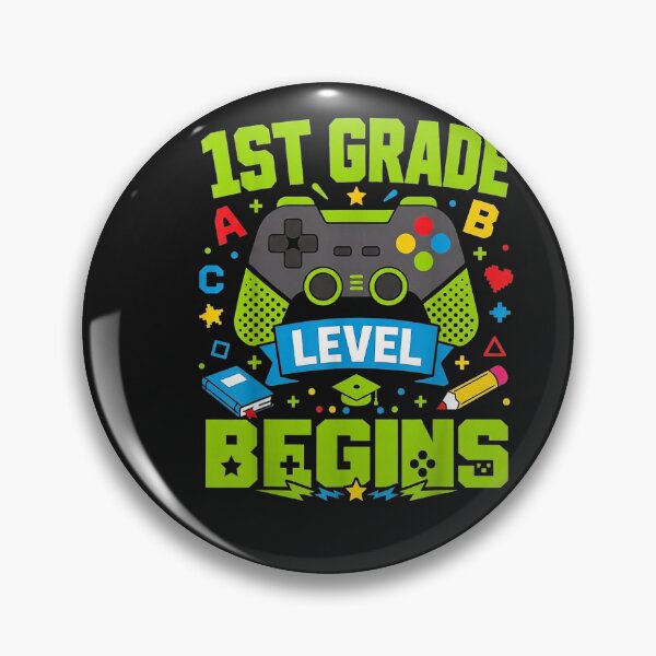 Artikelvorschau, Level 1 der 1. Klasse – Spielstart – Level 1 der 1. Klasse freigeschaltet entworfen und verkauft von FrankIsabel.