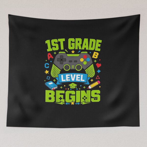 Item preview, 1st Grade Level Begin 1st First Grade Level Unlocked Gamer designed and sold by FrankIsabel.