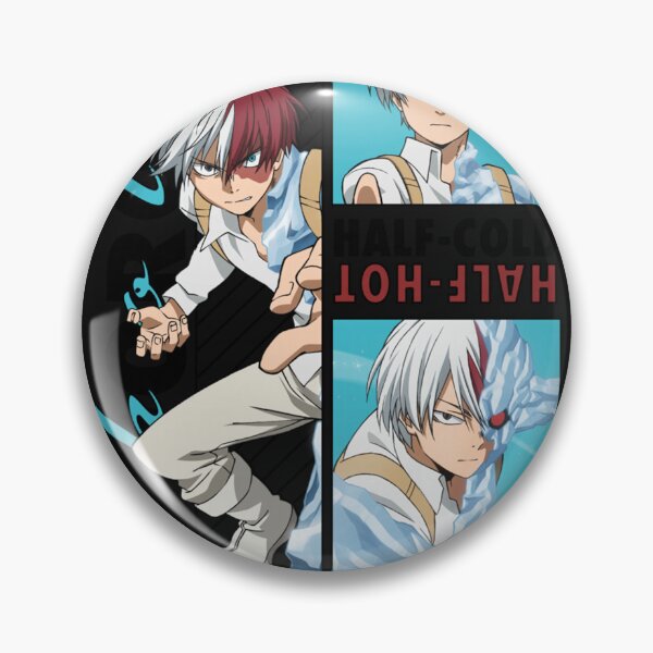 Item preview, MHA Todoroki Half-Cold Half Hot Anime Long Sleeve designed and sold by abbeynjrbat.